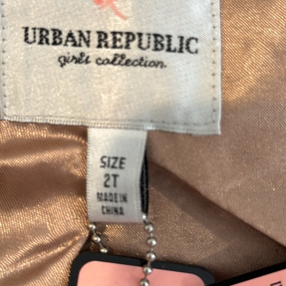 Urban Republic Kids' Colorblock Faux Fur Zip Vest. - Picture 7 of 9
